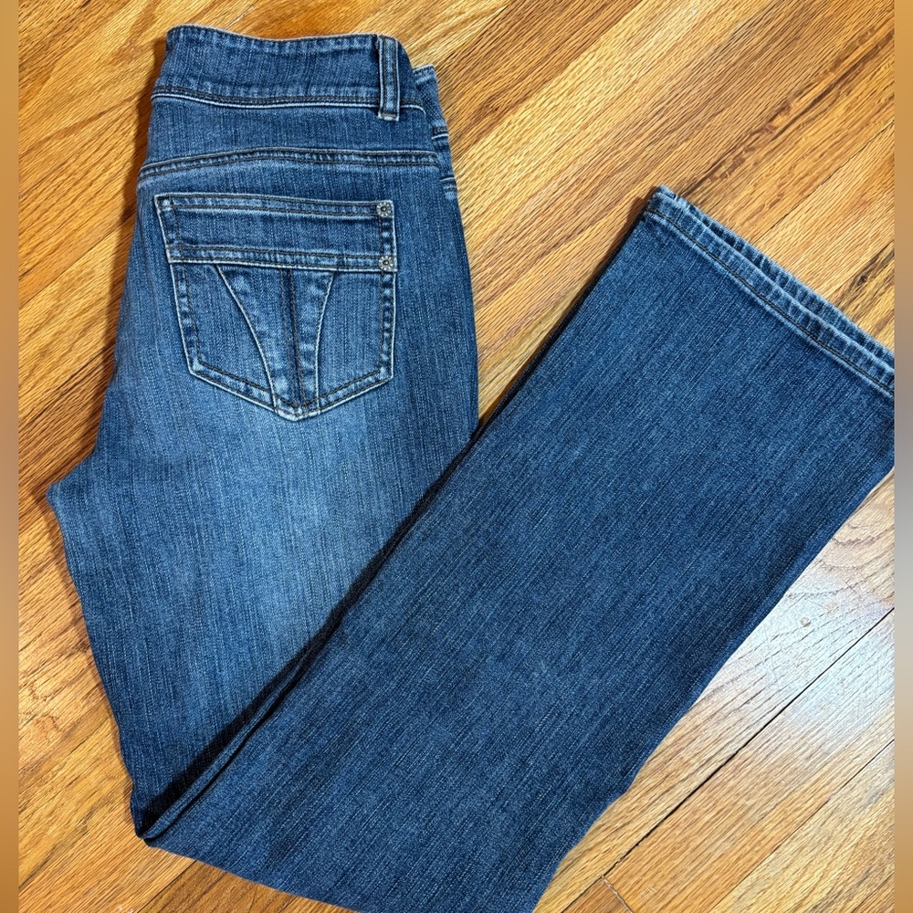 DKNY Casual Blue Denim Jeans Bootcut